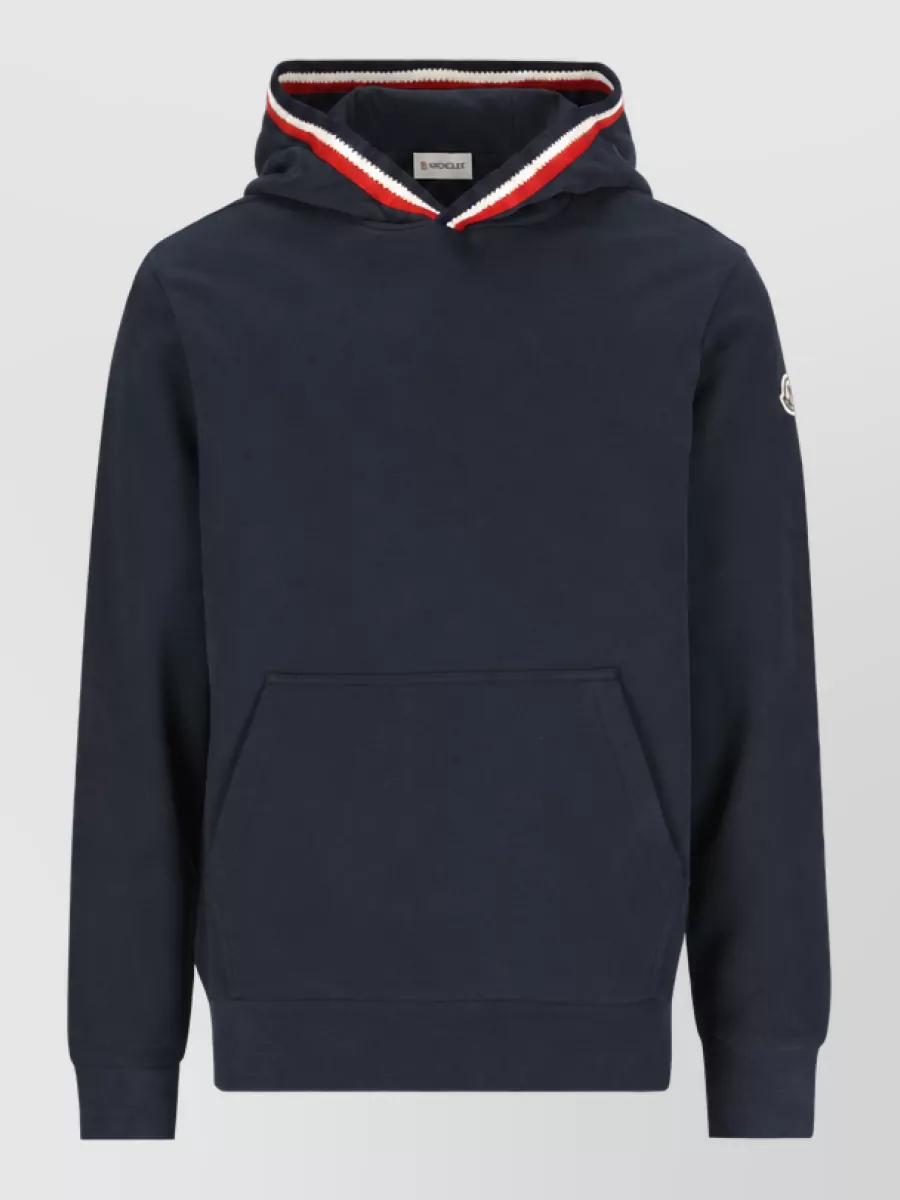 Moncler cotton hooded sweatshirt