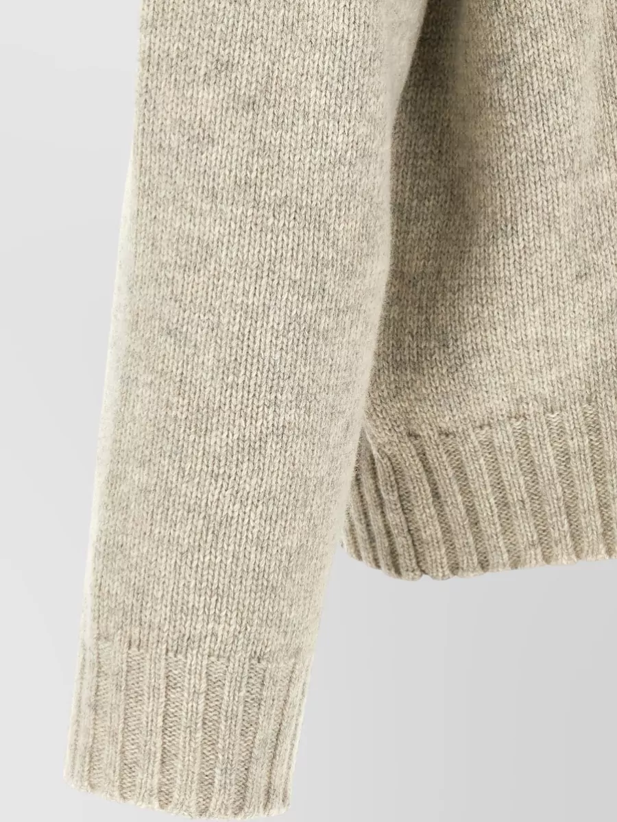 Mm6 Maison Margiela Wool Hooded Sweater