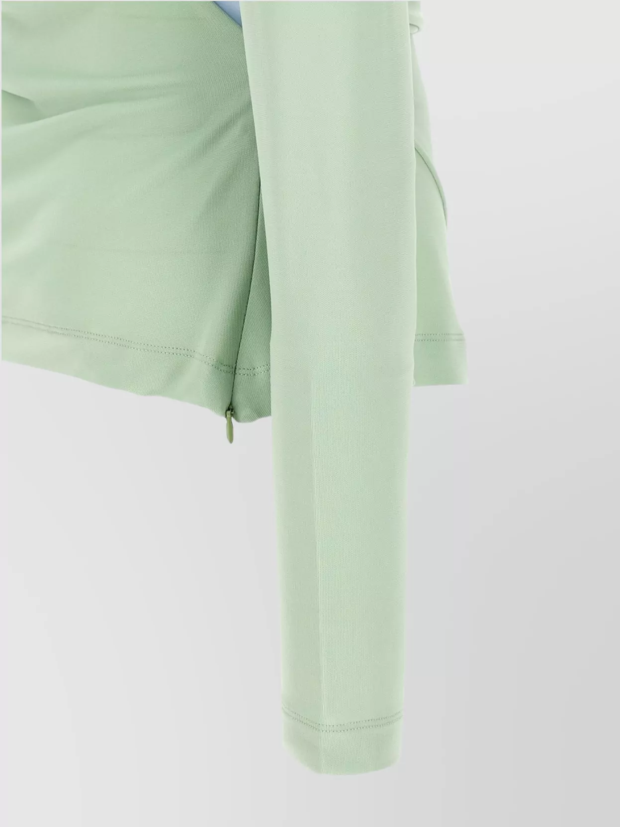 Victoria Beckham Draped Top With Asymmetric Detail And Long Sleeves
