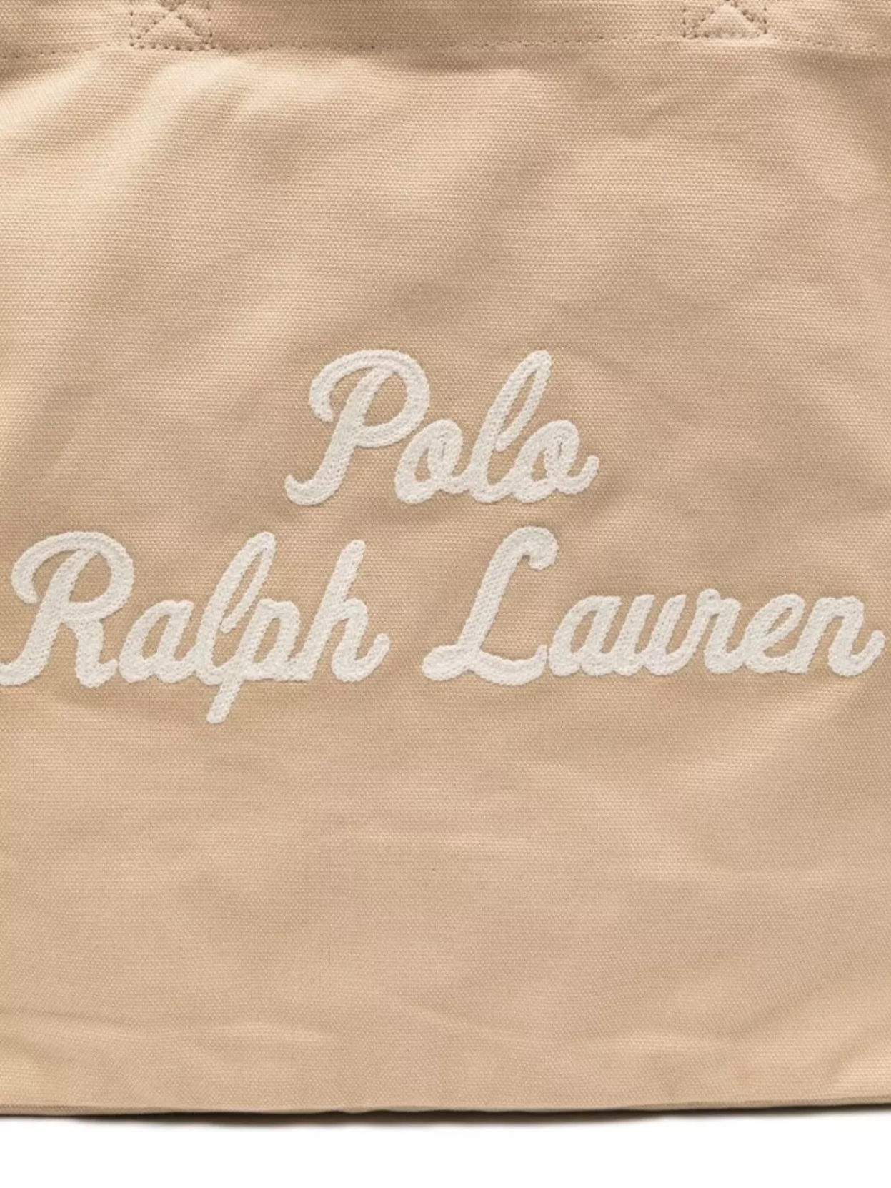 Ralph Lauren Logo Tote Bag With Dual Top Handles