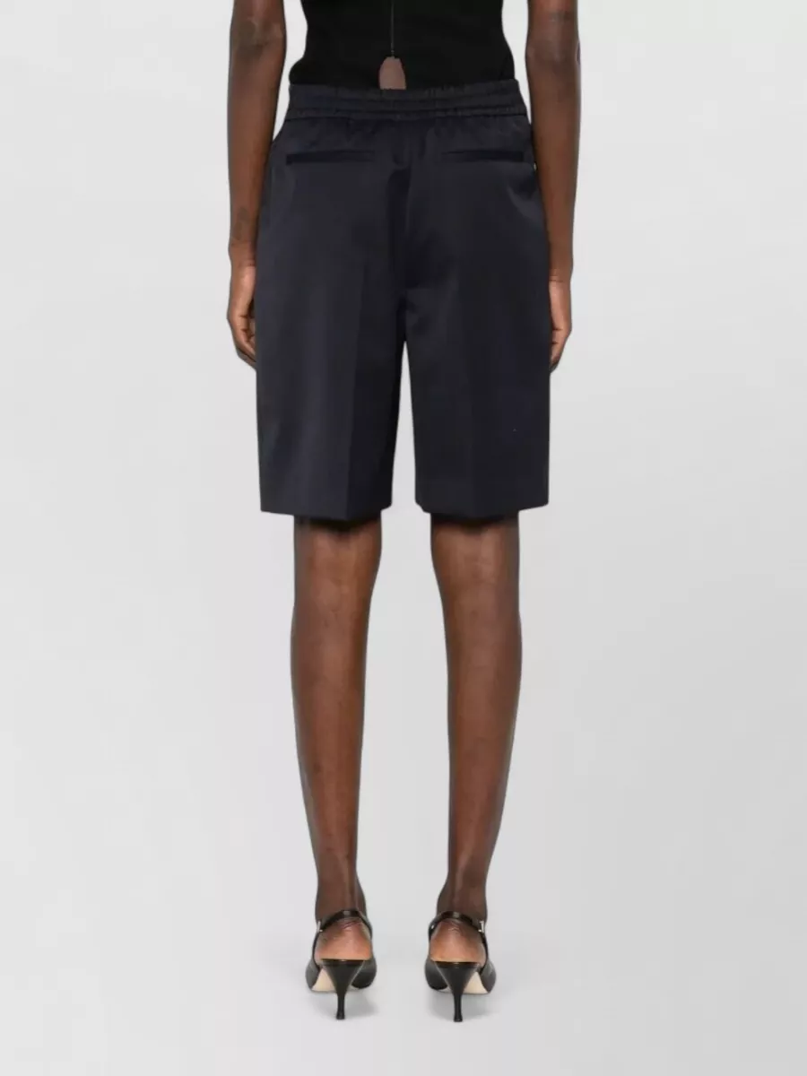 Victoria Beckham Wool Blend Tailored Shorts