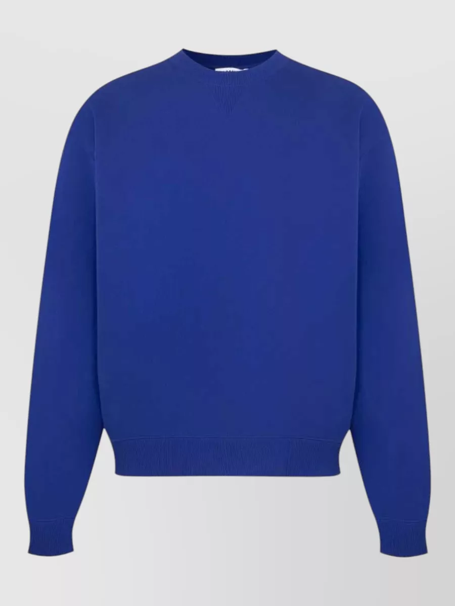 Jil Sander cotton long-sleeve crew-neck sweatshirt
