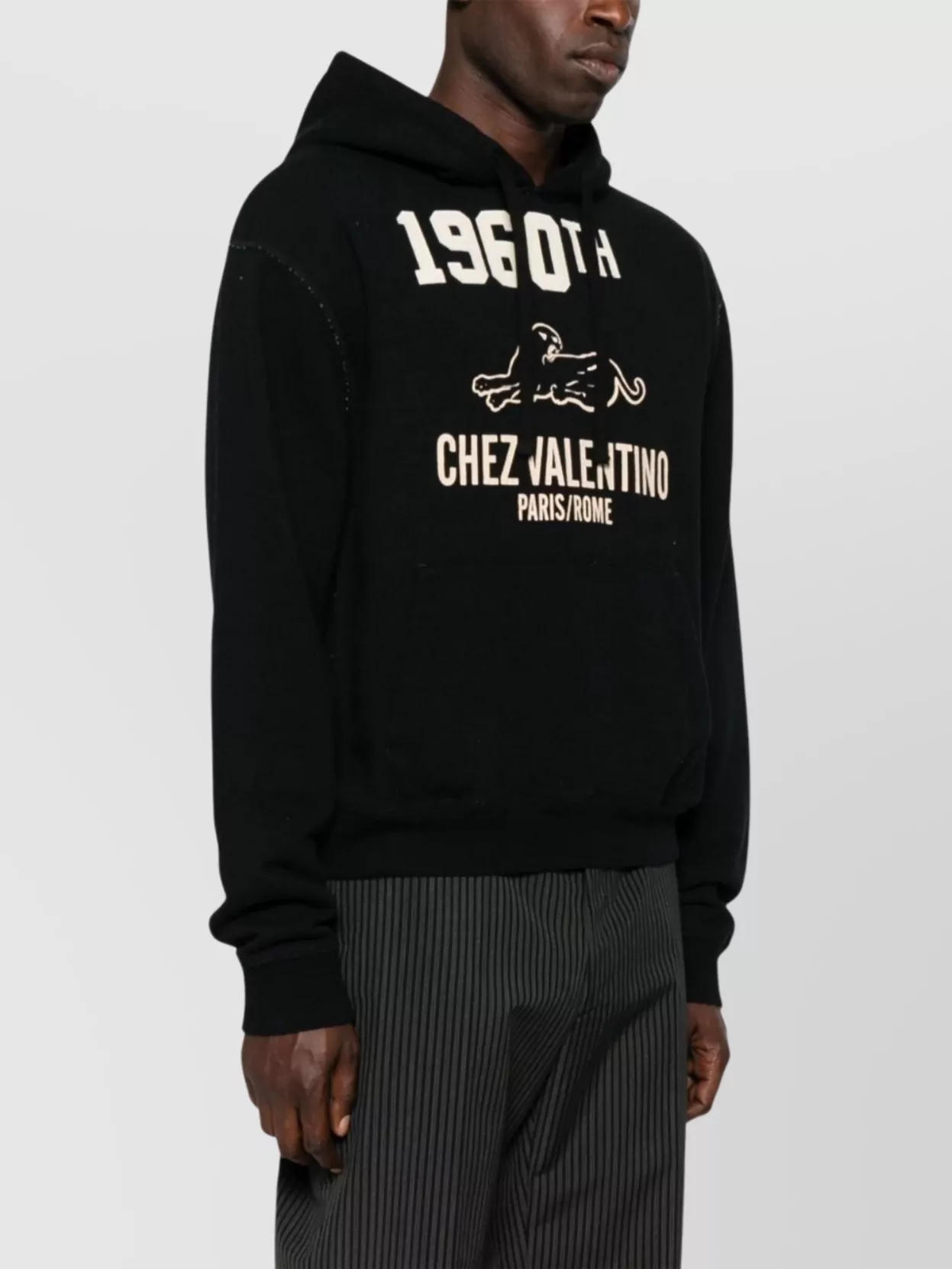 パーカー・フーディ VALENTINO Printed Valentino Garavani hoodie VALENTINO GARAVANI Logo-Print Cotton-Blend Jersey Hoodie for
