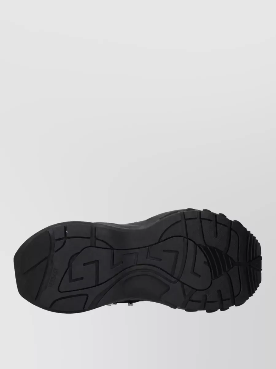 Versace Fabric Low-Top Sneakers
