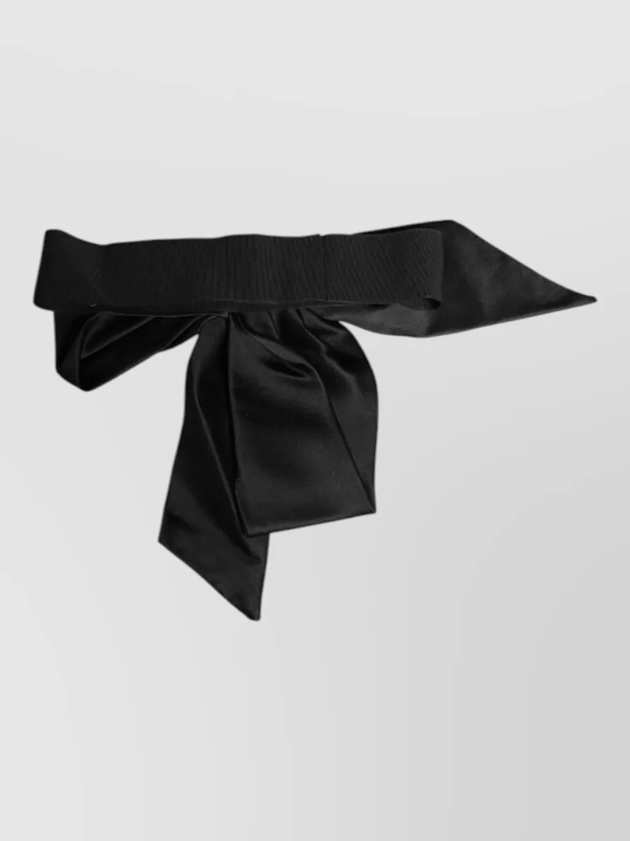 Dolce&Gabbana silk satin wide waist belt