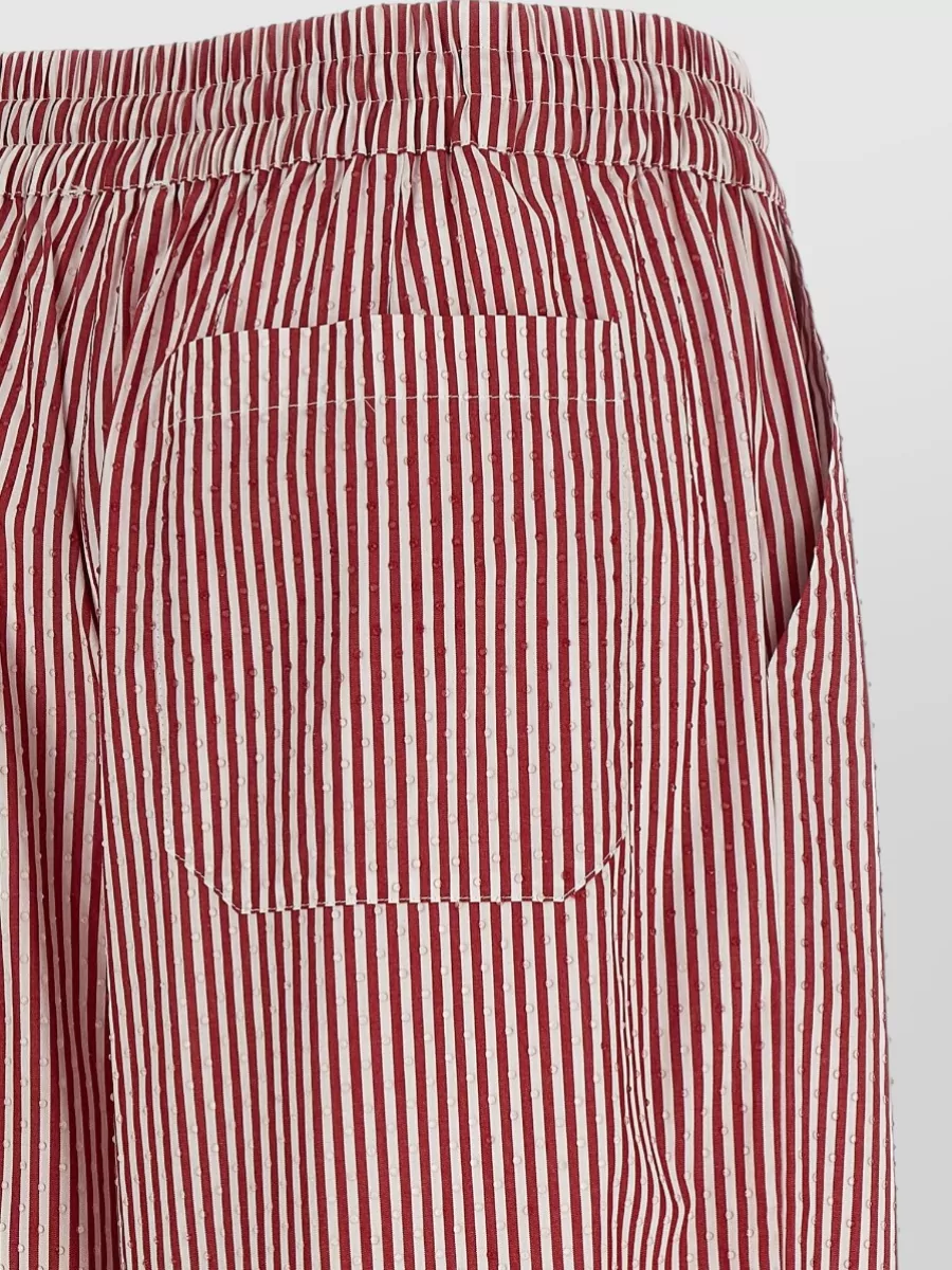 P.a.r.o.s.h. Striped Wide-Leg Trousers