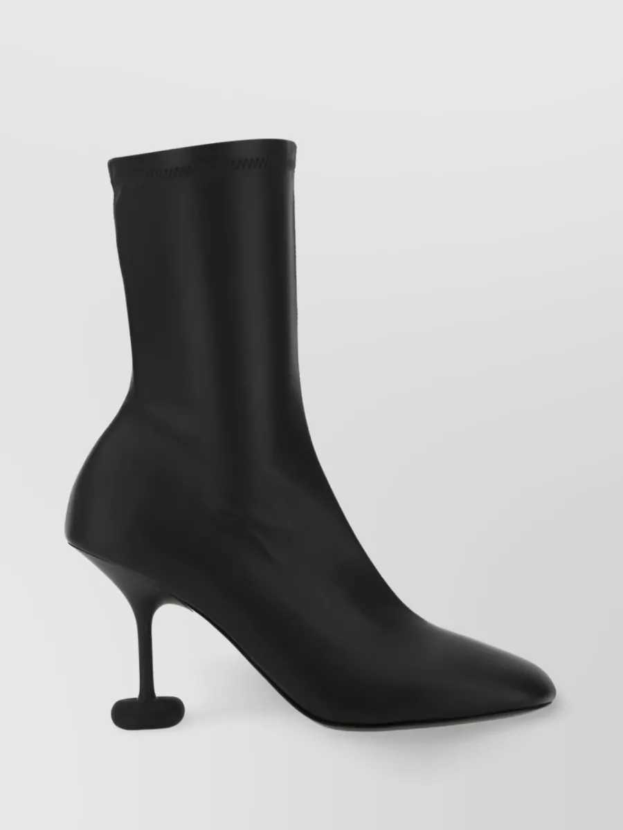 Shop Stella Mccartney Shroom Stretch 95mm Ankle Boots In Black