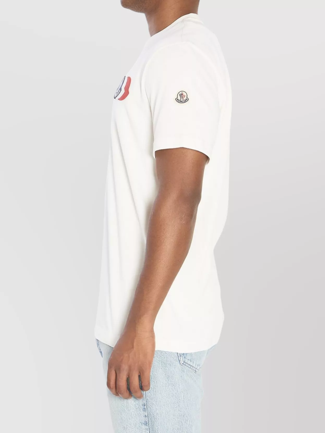 Moncler Lightweight Cotton T-Shirt Logo Patches
