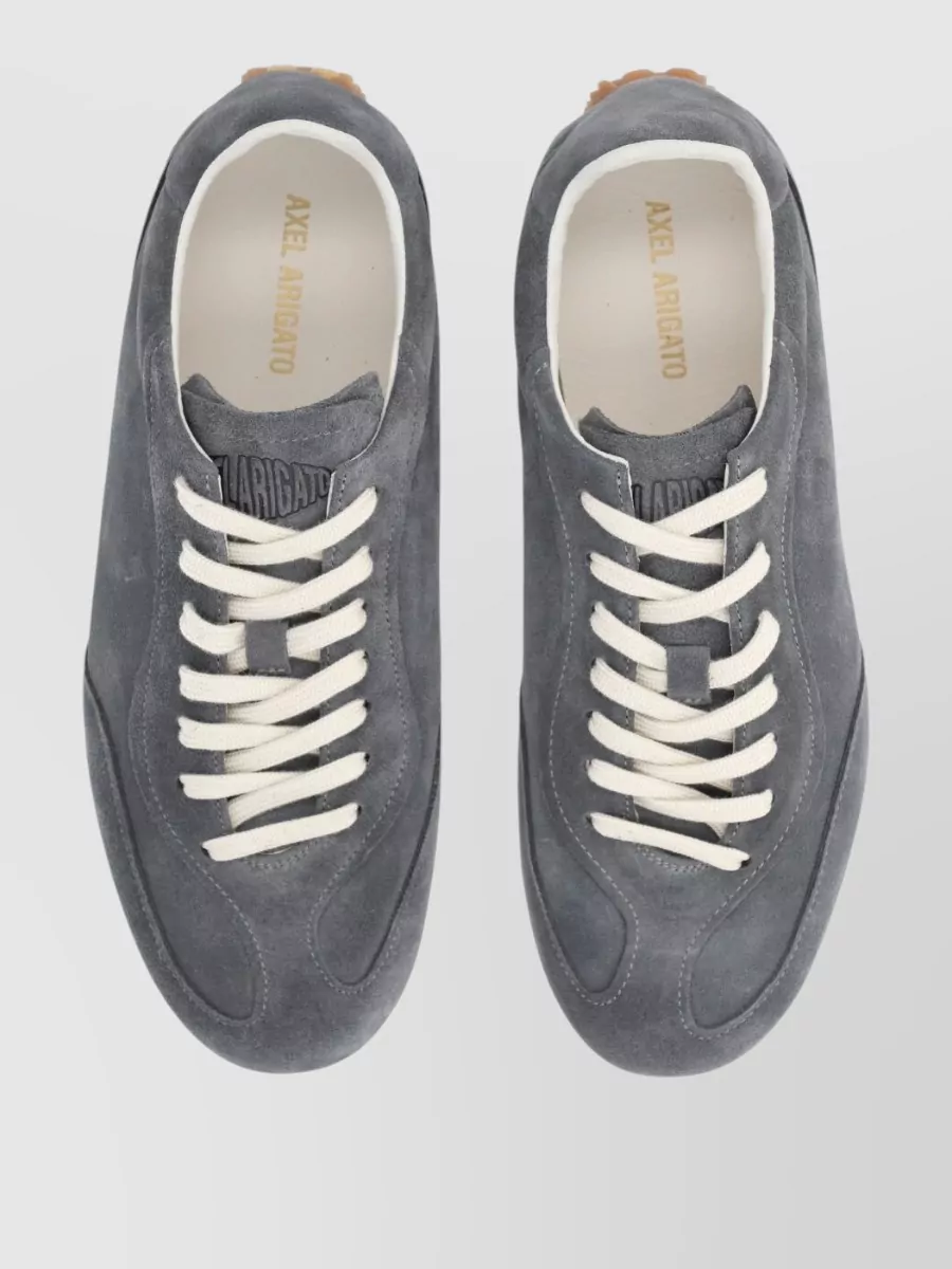 Axel Arigato Suede Leather Lace-Up Sneakers