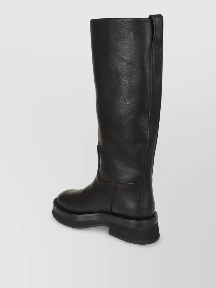Paris Texas Calf Leather Rubber Boots