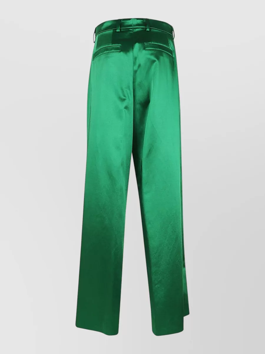 Dries Van Noten High-Rise Straight-Leg Trousers