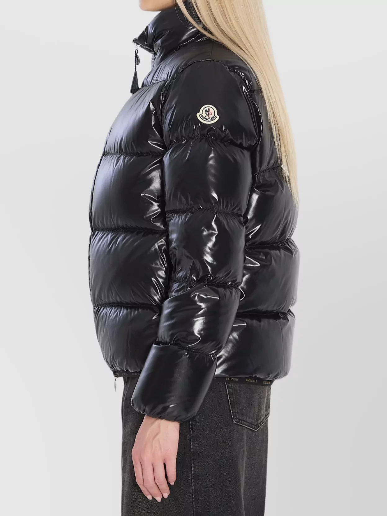 Moncler Short Padded Jacket High Collar