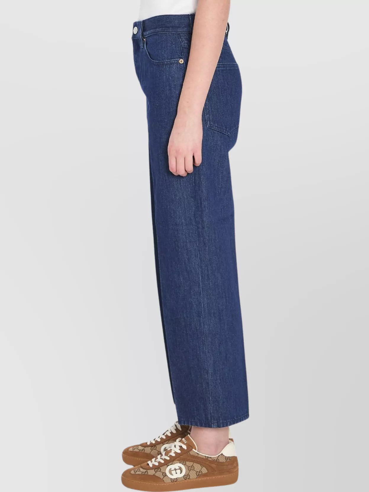 Gucci Certified Cotton Denim Jeans In Blue