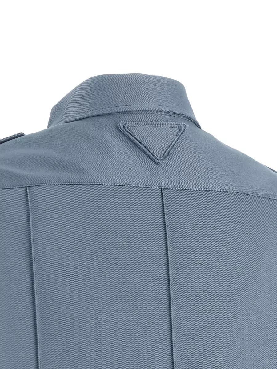 Prada Cotton Short-Sleeve Shirt