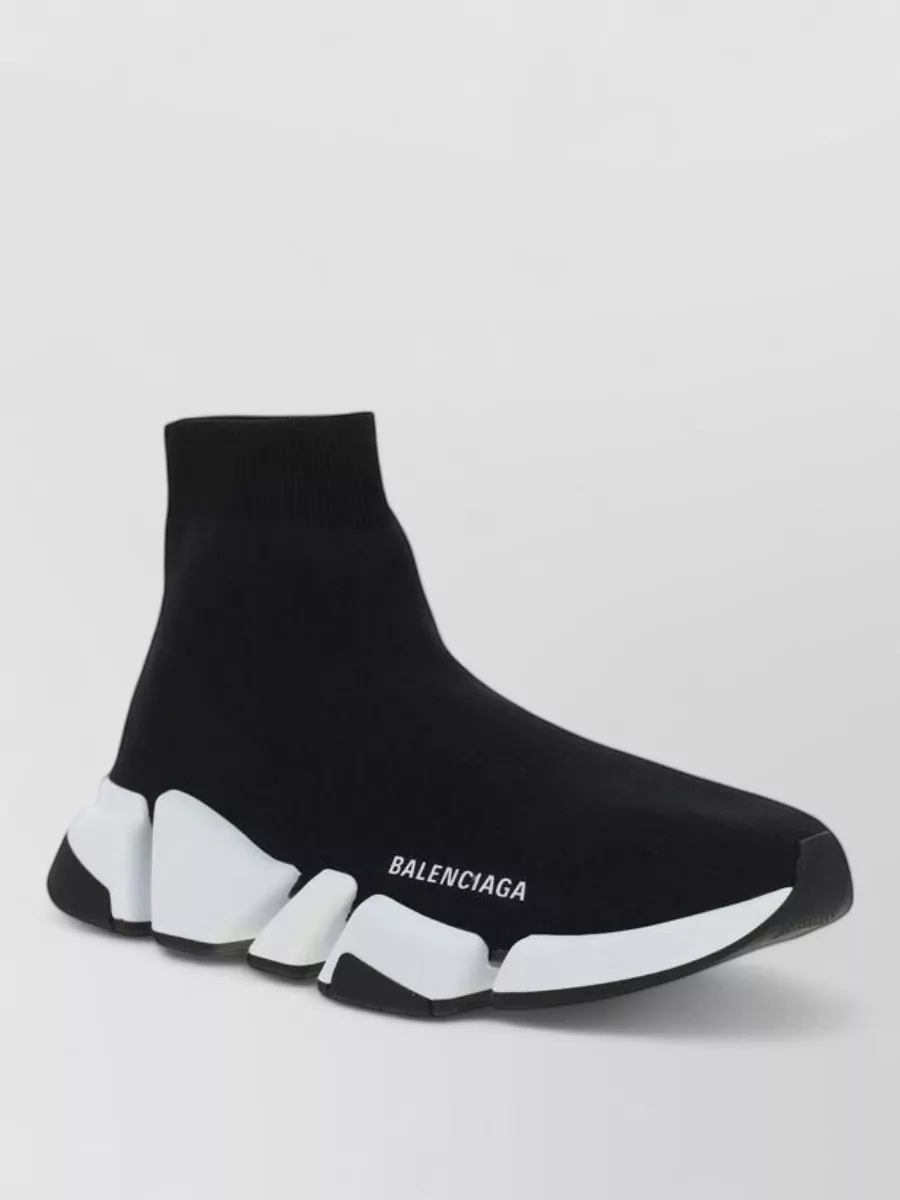 Balenciaga polyester high-top sneakers