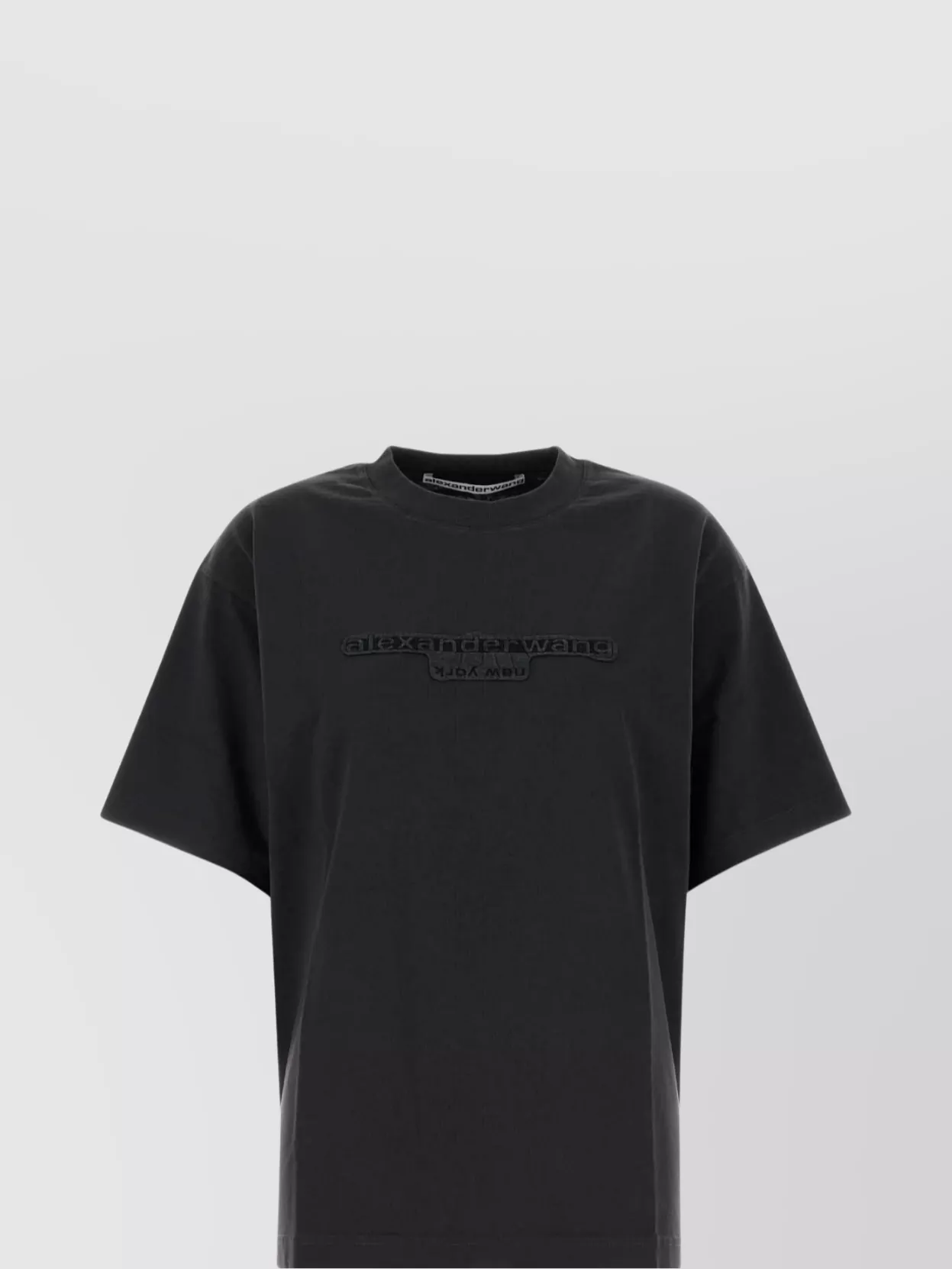 Alexander Wang Relaxed Fit Cotton T-Shirt With Short Sleeves