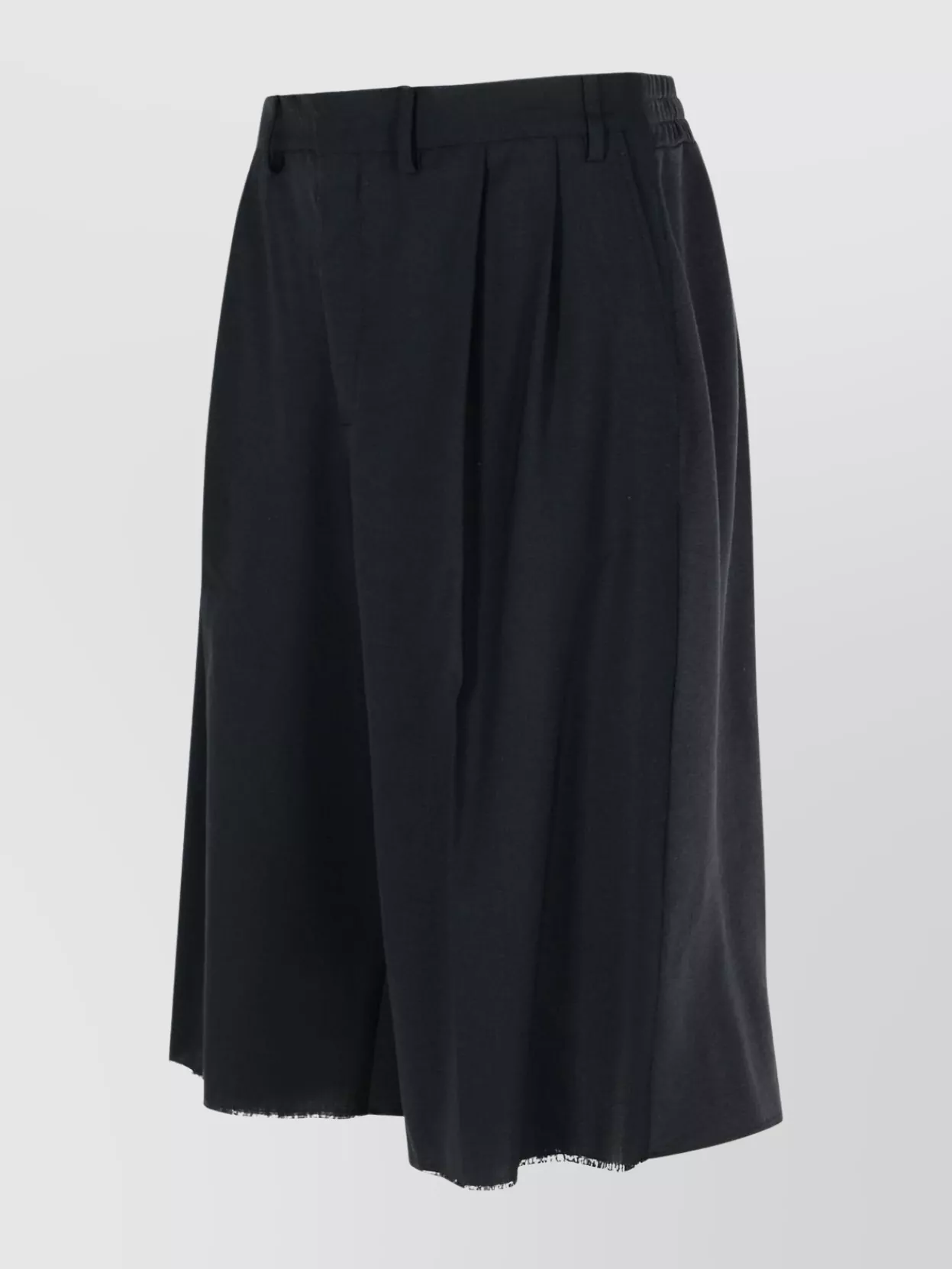 Mm6 Maison Margiela Wool Bermuda Shorts Back Pocket