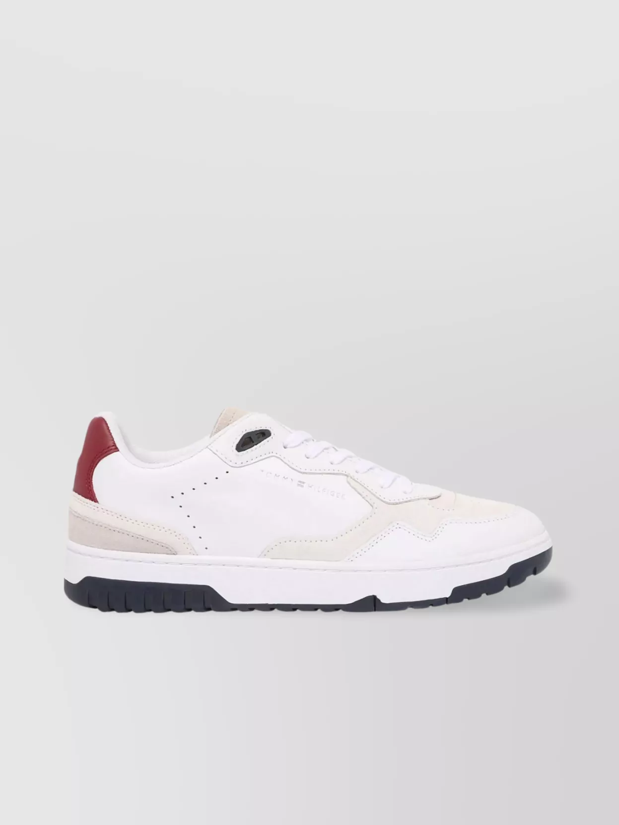 Tommy Hilfiger Better Basket Sneakers Featuring Perforated Design