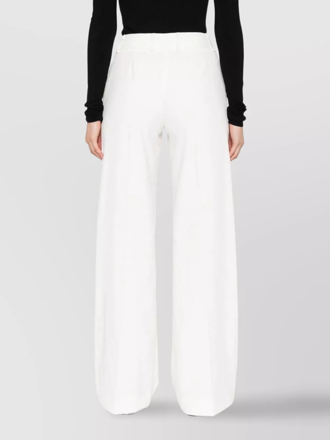 Ermanno Firenze Wide-Leg Trousers With Pockets And Loops