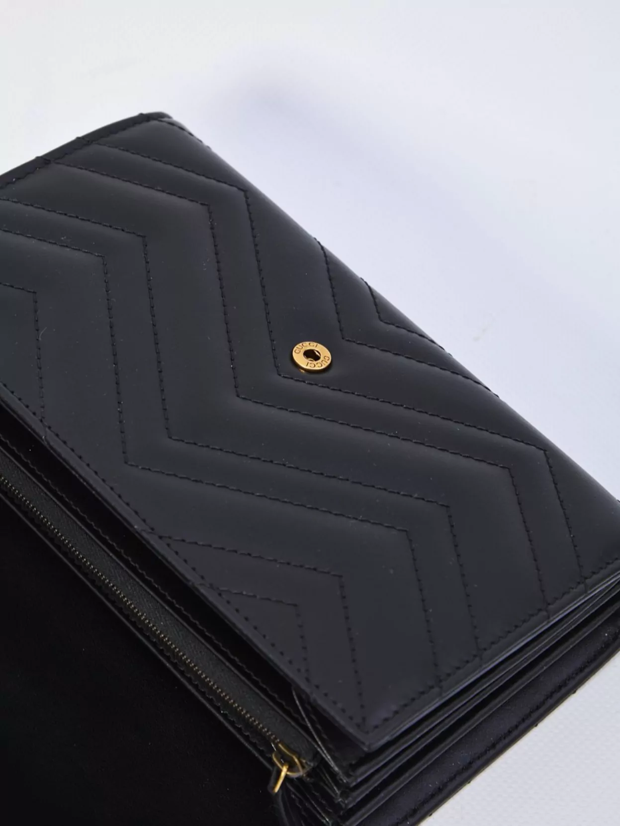 Gucci Marmont Gg Chain Strap Clutch