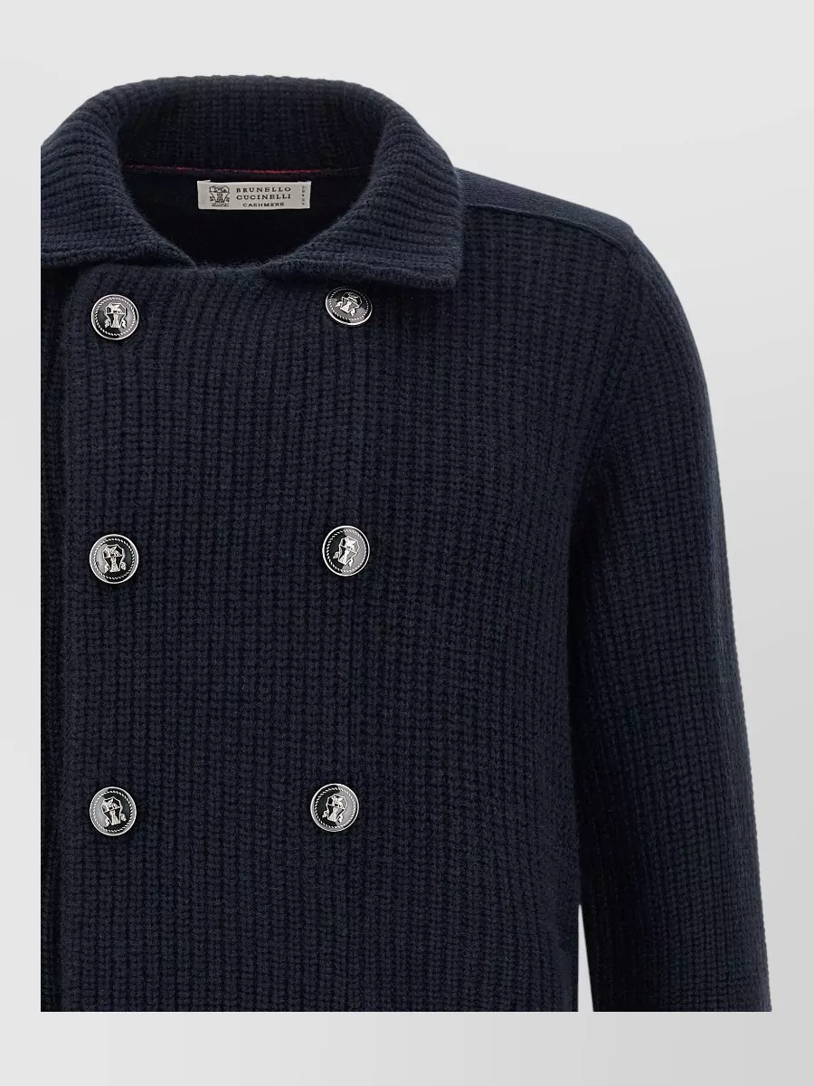 Brunello Cucinelli cashmere double-breasted cardigan