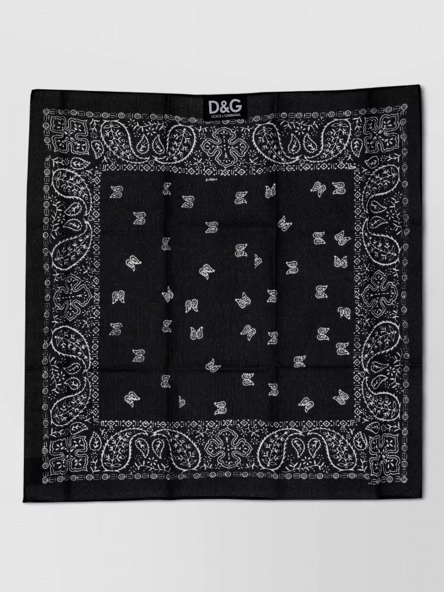 Dolce&Gabbana paisley-print square scarf