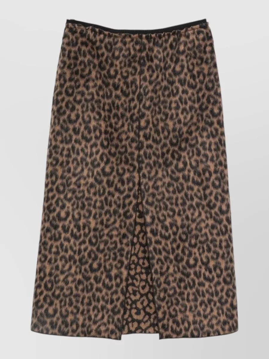 Alysi High-Rise Midi Skirt