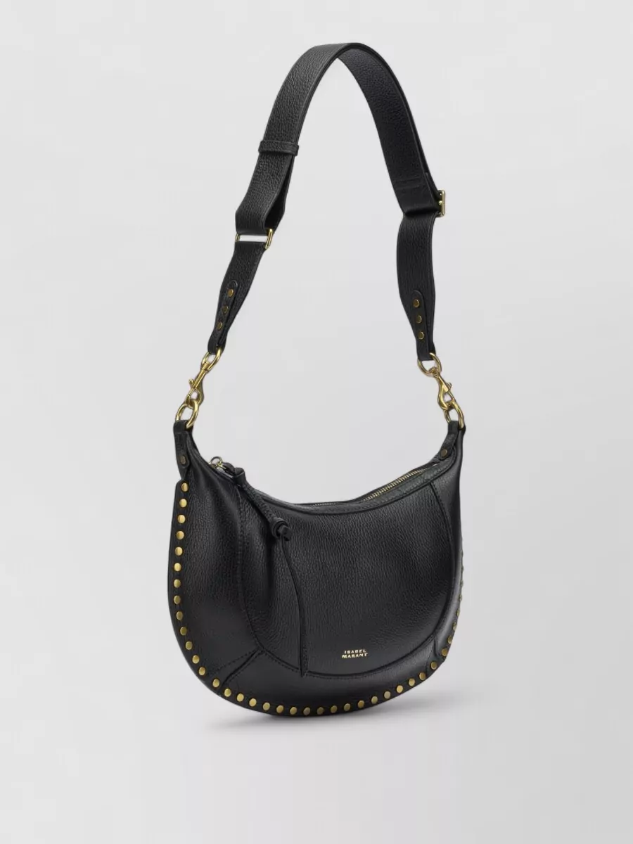 Isabel Marant Naoko Medium Shoulder Bag Gold Hardware