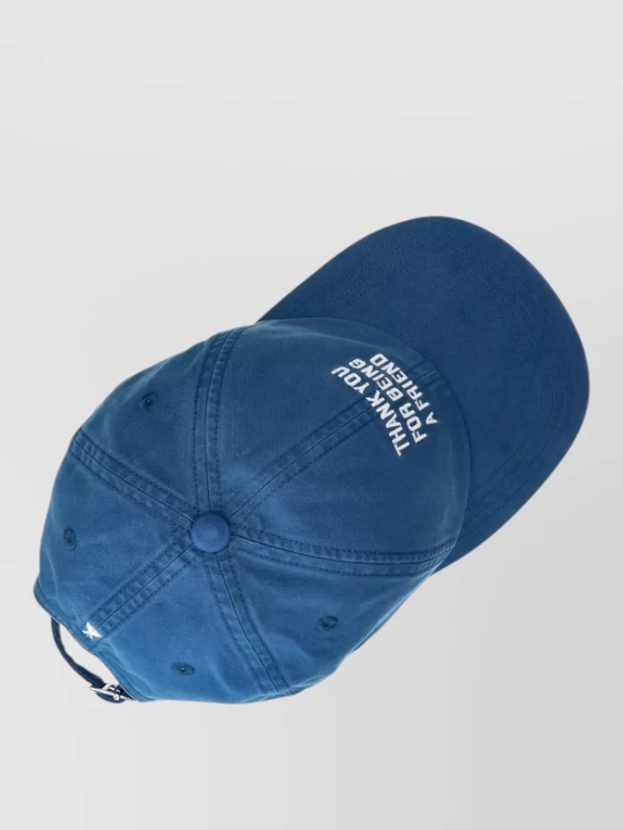 Ami Paris Cotton Baseball Cap