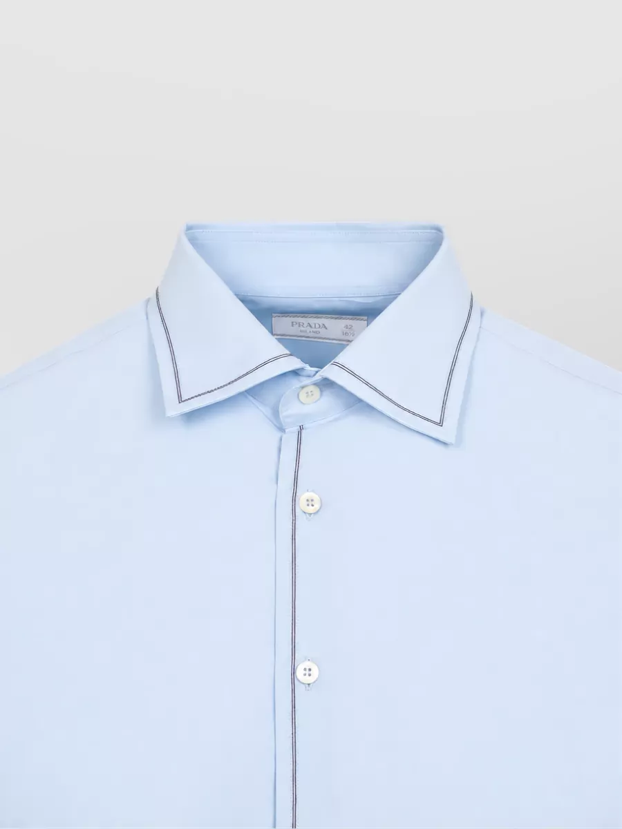 Prada Cotton Long-Sleeve Shirt