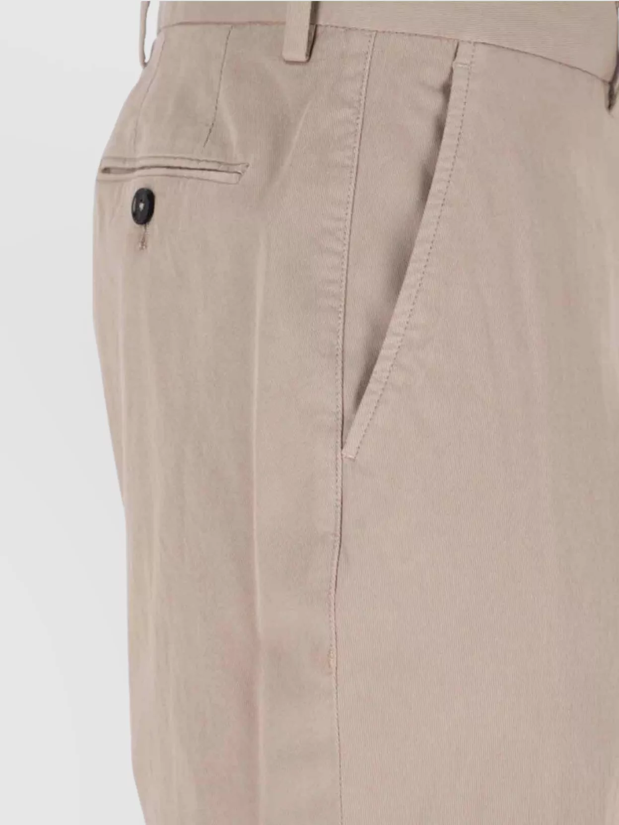 ZEGNA STRAIGHT TROUSERS WITH POCKETS AND LOOPS