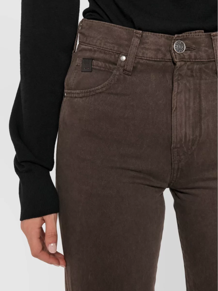 Jacob Cohen Denim High-Rise Straight-Leg Jeans