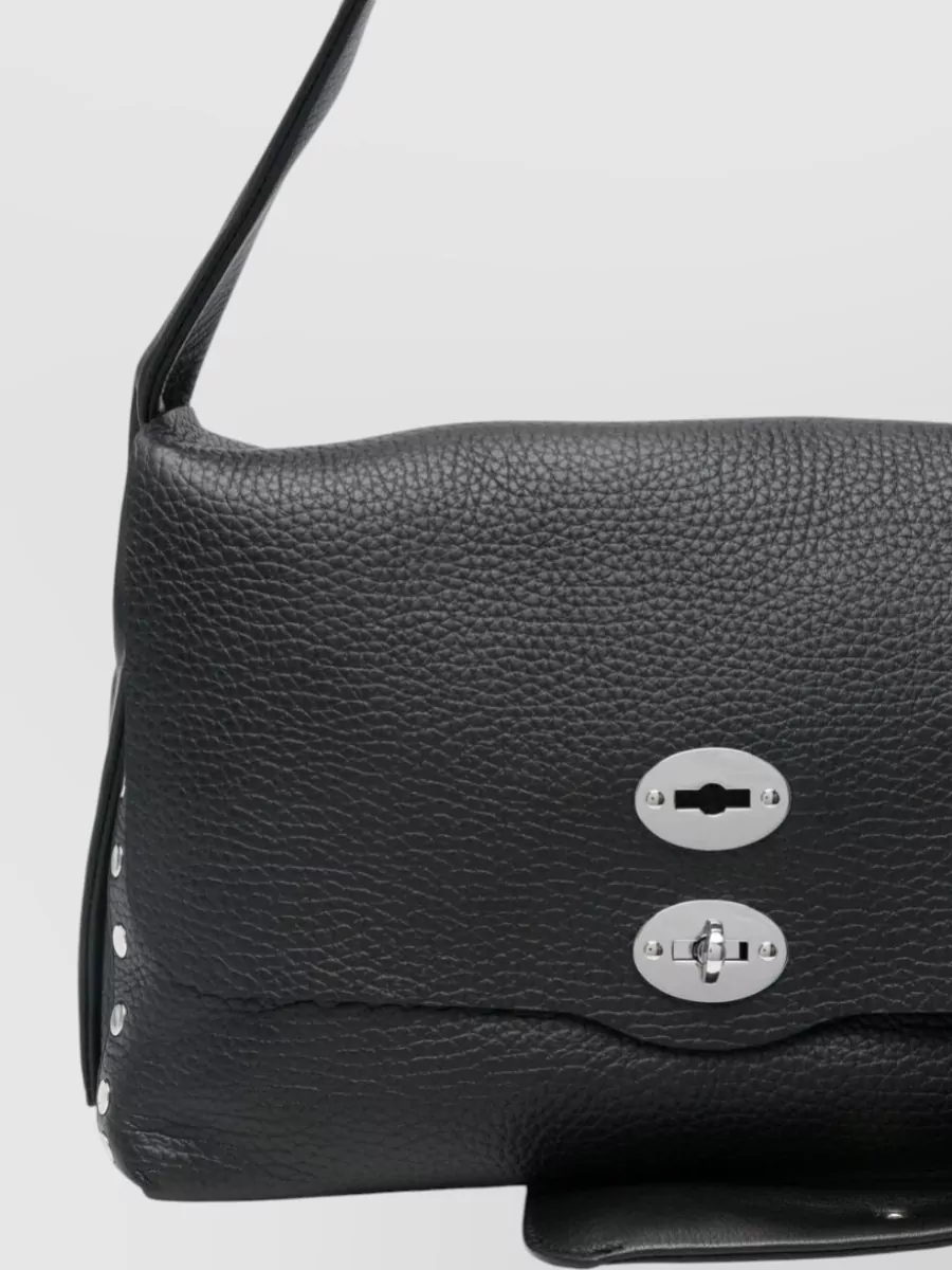 Zanellato Pebbled Leather Shoulder Bag