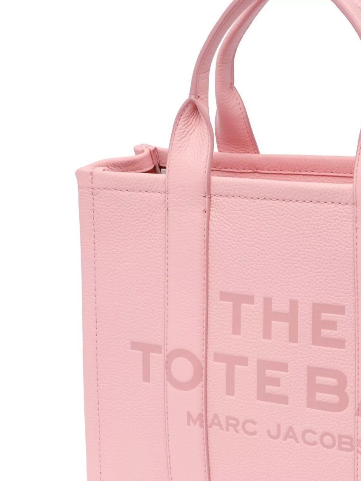 Marc Jacobs Structured Medium Tote Bag With Top Handles