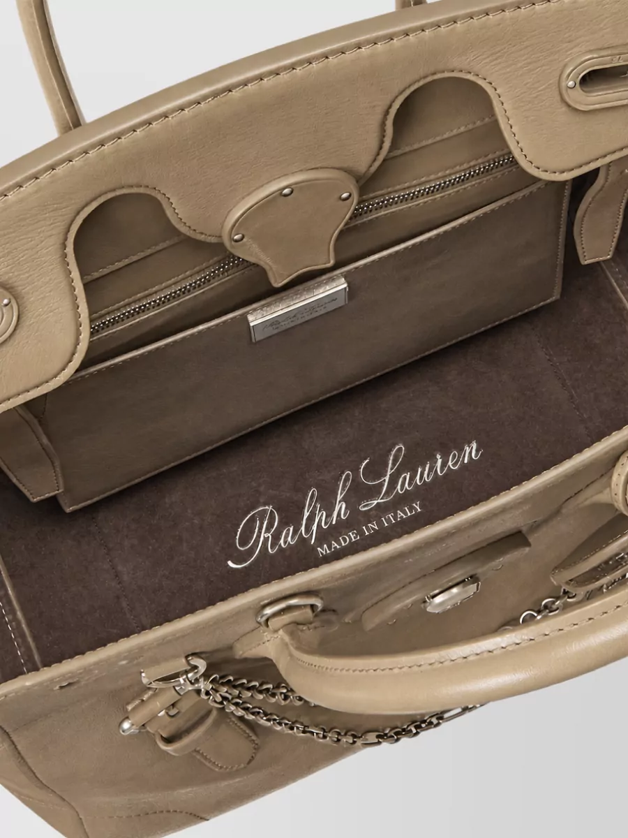 Ralph Lauren Collection Leather Shoulder Bag