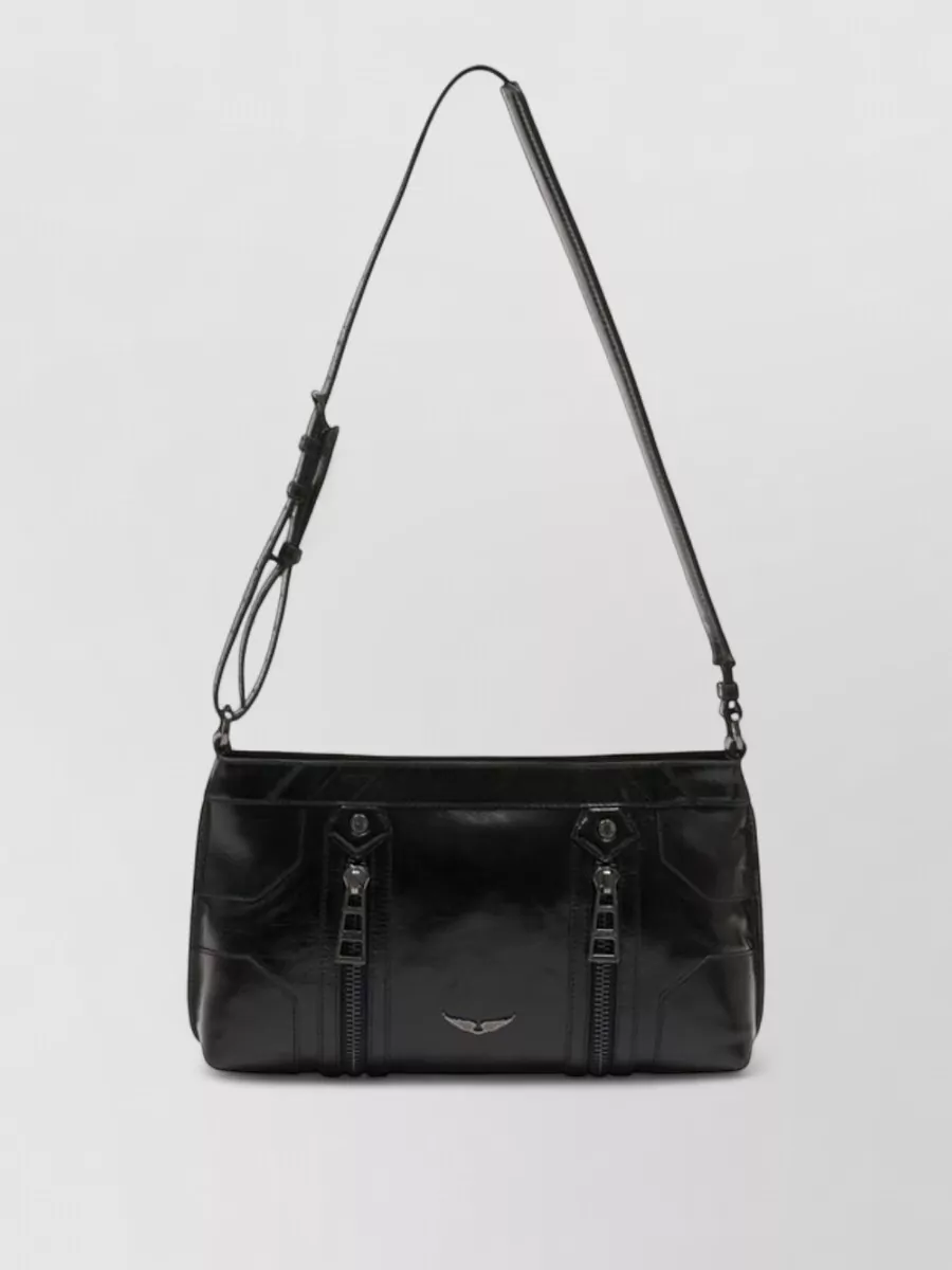 Zadig & Voltaire rock leather shoulder bag