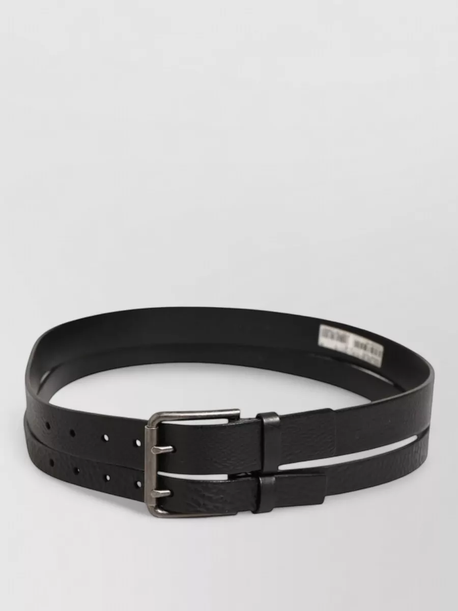 Dolce&Gabbana leather double strap belt