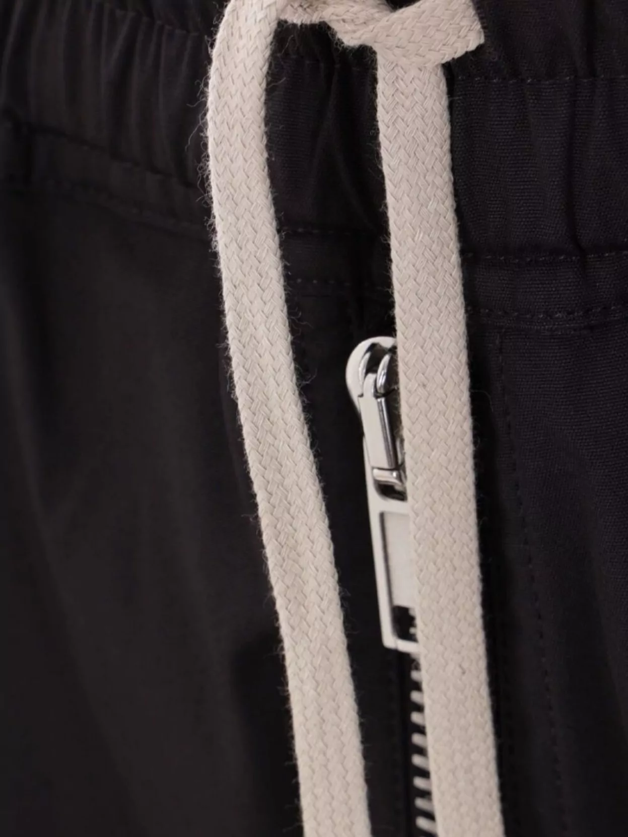 Rick Owens Bauhaus Organic Cotton Bermuda Shorts With Leather Details In Black
