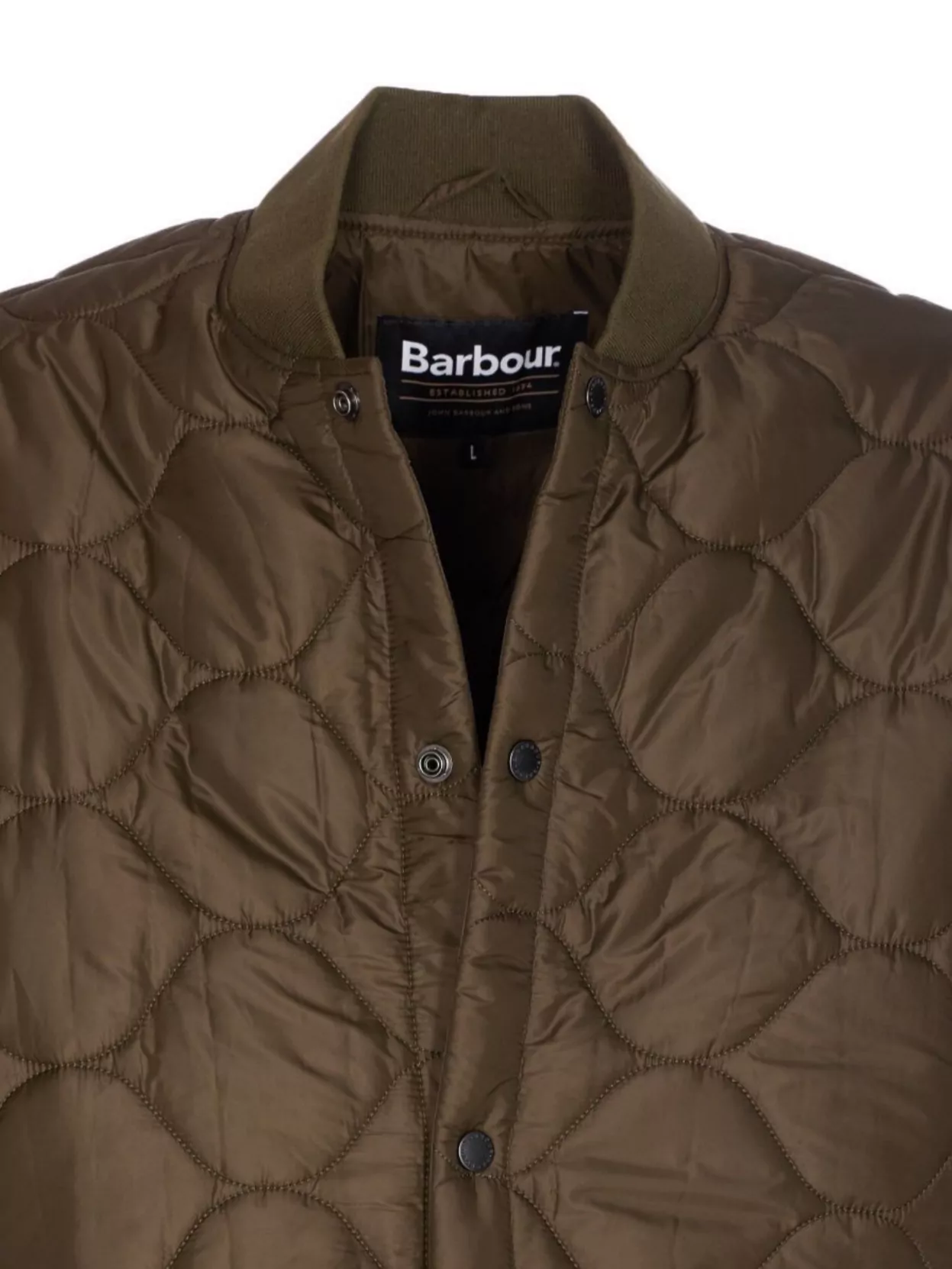 Barbour Quilted Cording Jacket Long Sleeves