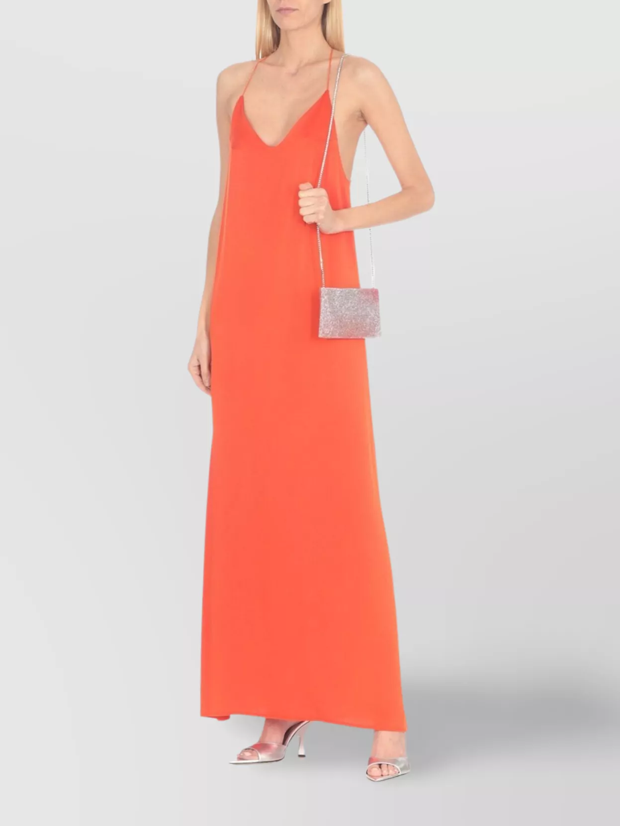 Benedetta Bruzziches Rhinestone Chain Strap Shoulder Bag