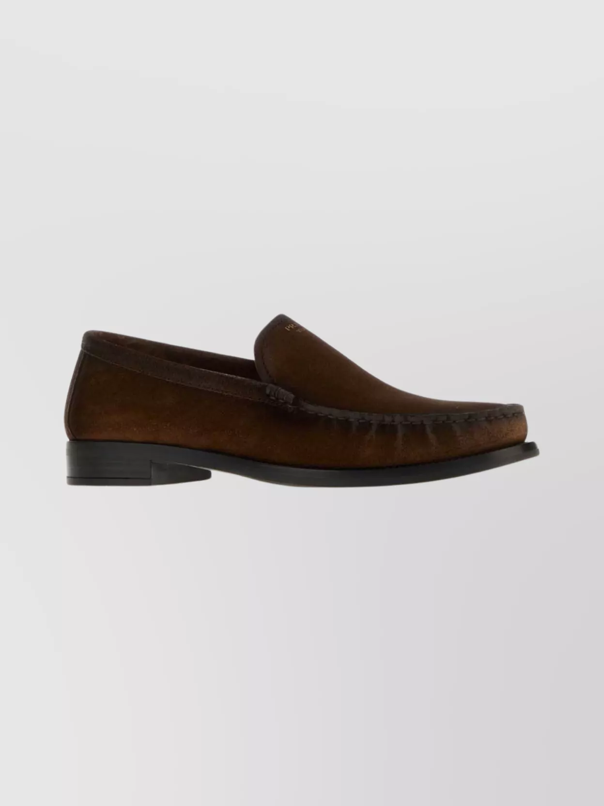 Prada Suede Loafers For Casual Occasions In Multi