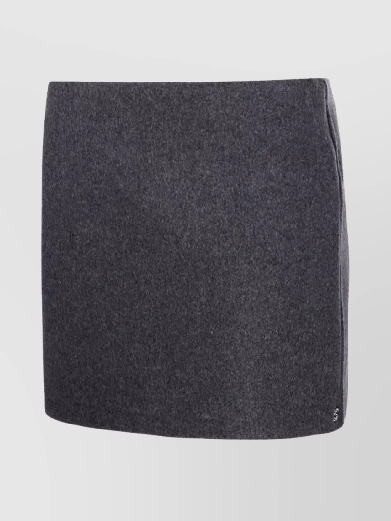 Sportmax Mini Wool Blend Skirt For Casual Wear In Blue