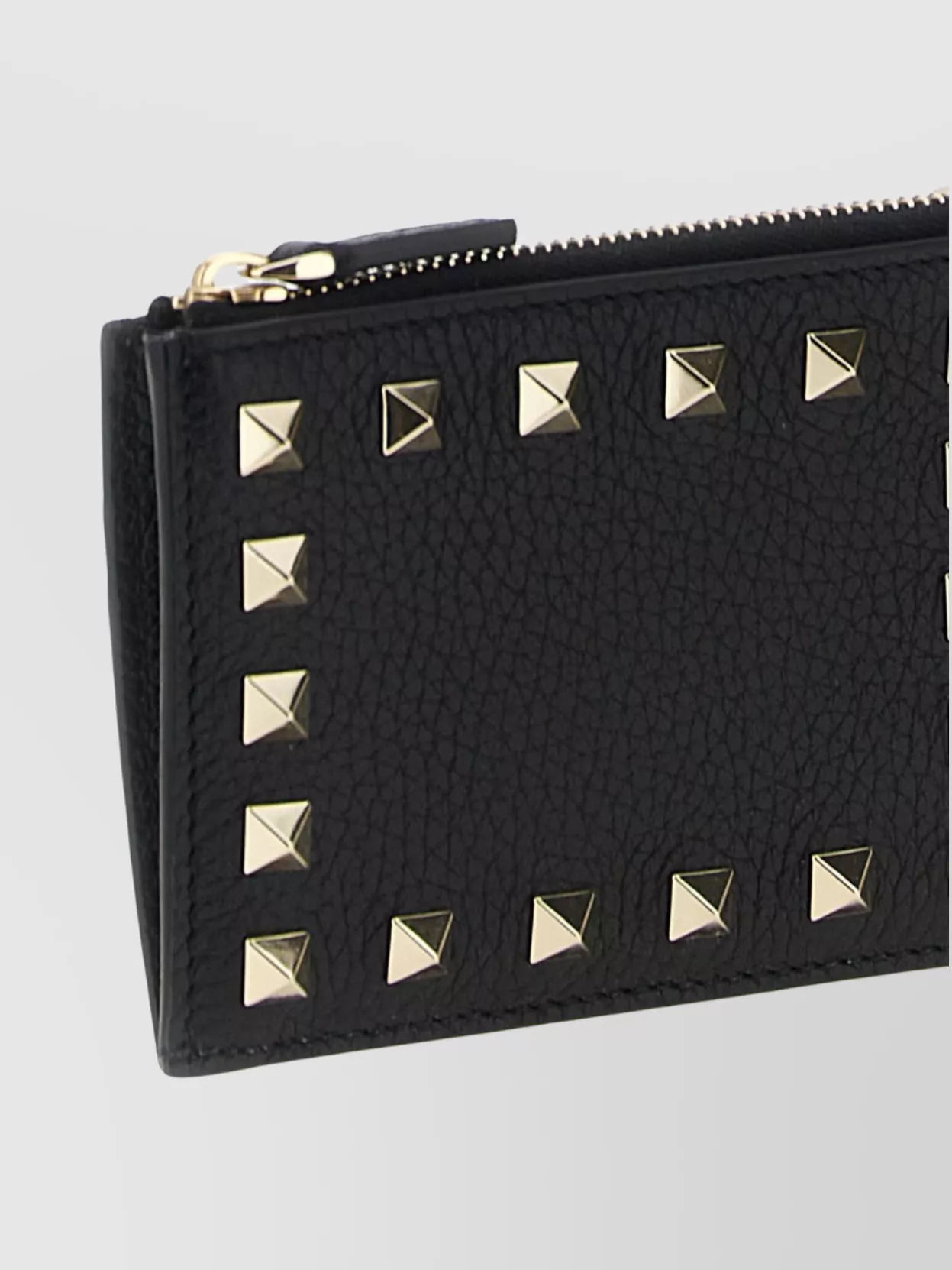Valentino Rockstud Design Cardholder Accessory In Black
