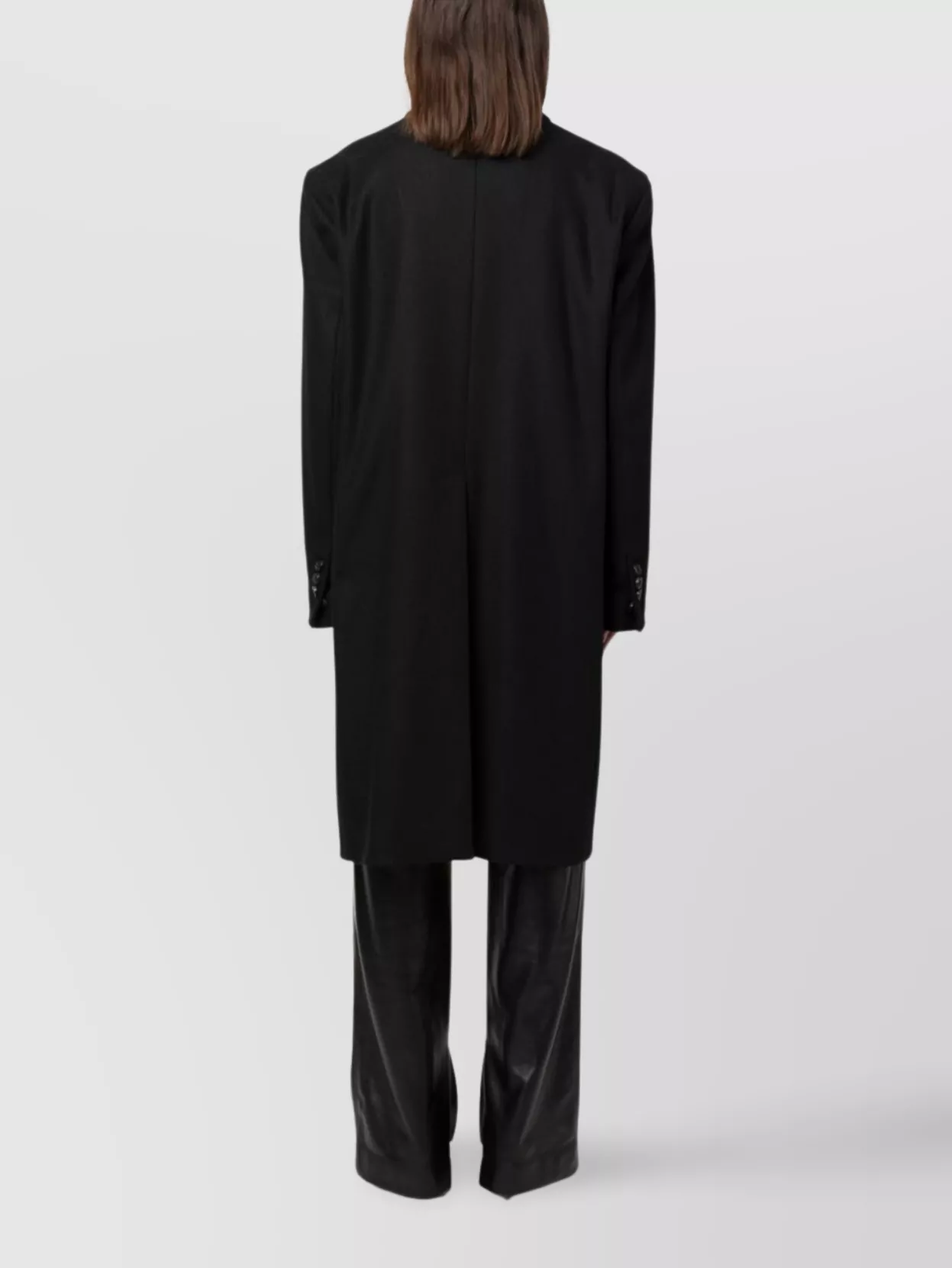 Dsquared2 Double-Breasted Coat Long Sleeves