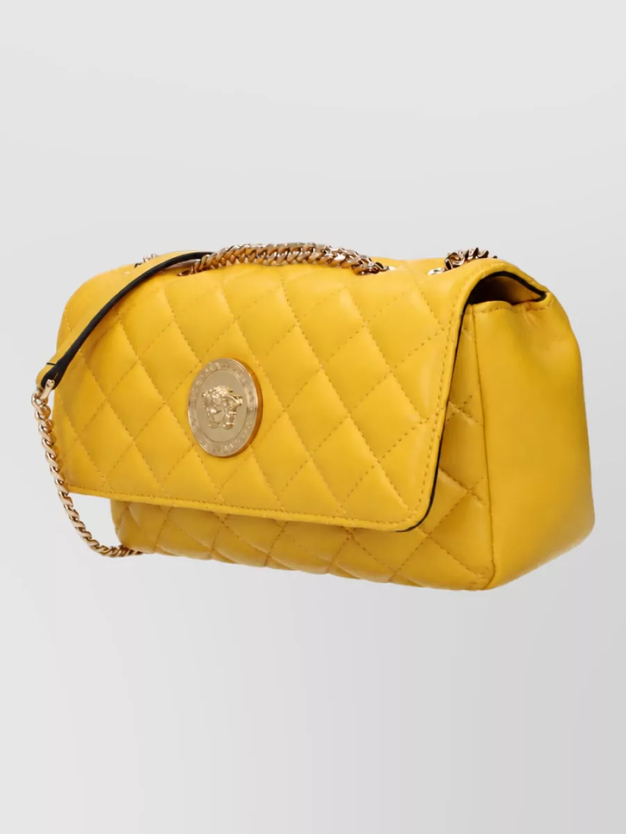 Versace Na Leather Clutch Bag