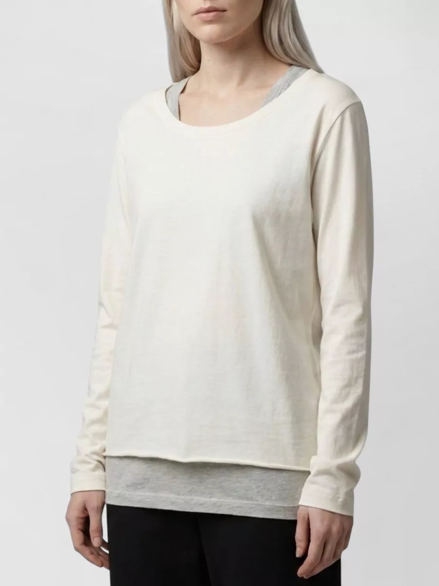 The Row Cotton Ribbed Slim-Fit Long-Sleeve T-Shirt