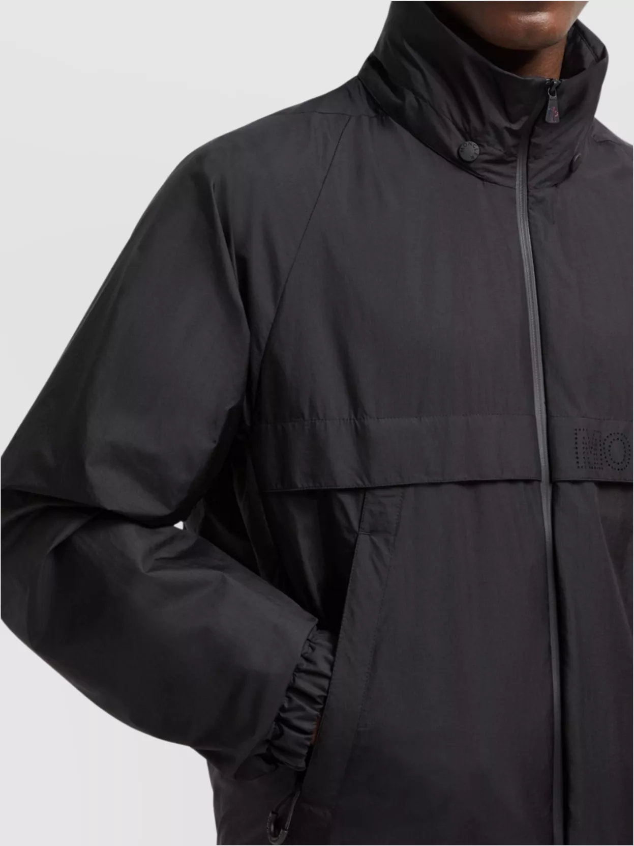 Moncler Adventure Drawstring Hem Jacket Ventilation