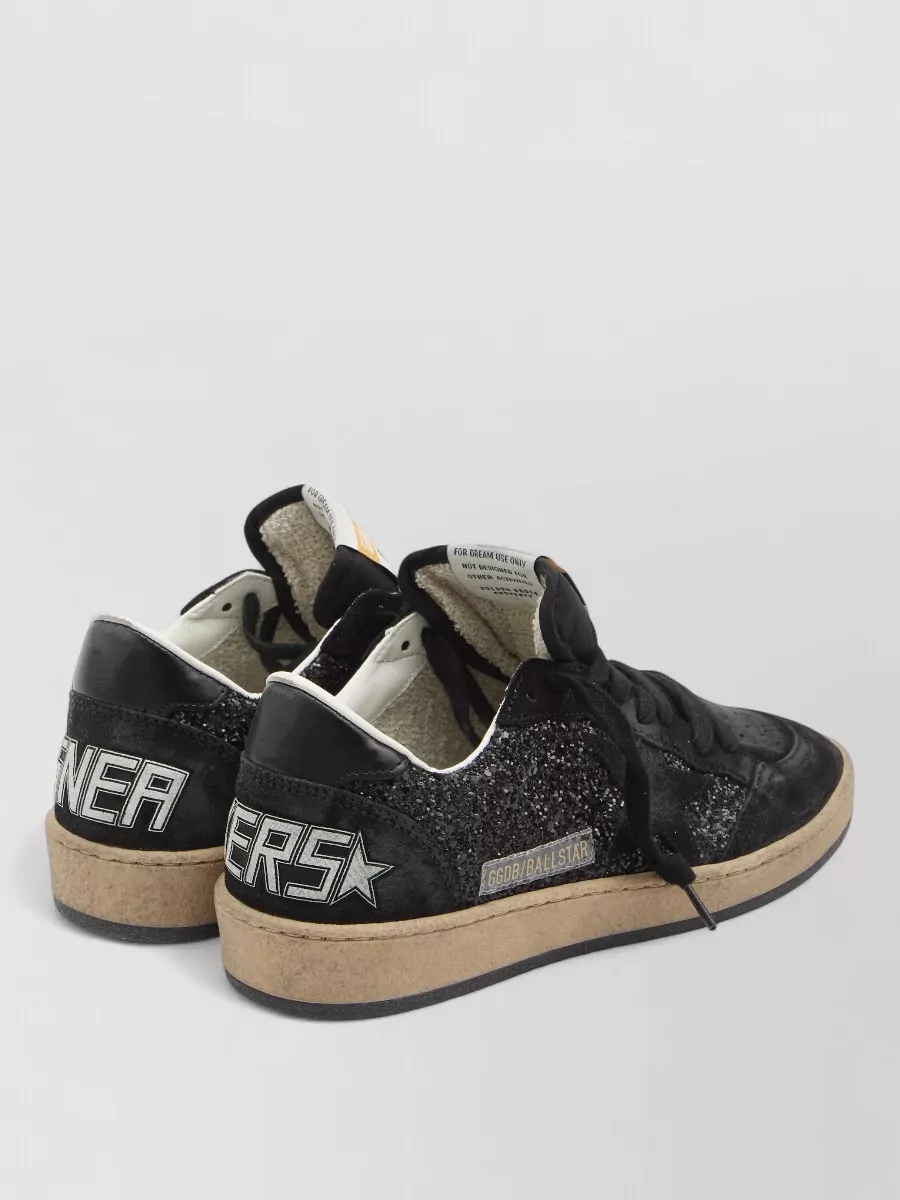 Golden Goose Ball Star Suede Leather Sneakers