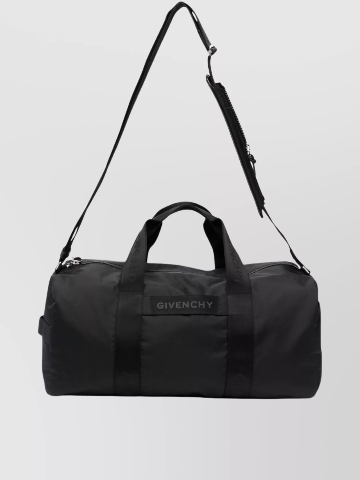 Shop Givenchy Circular Top Handle Bag In Black