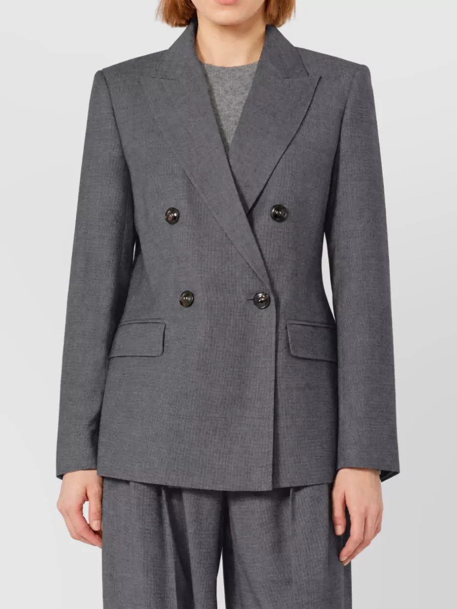 S Max Mara Virgin Wool Suit Jacket